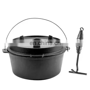 Cooking Pot Outdoor Cast Iron Dutch Oven Set thumbnail-1