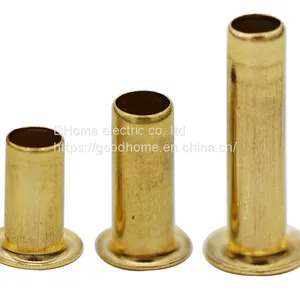 Custom Precision Electronic Corns Through Hole M0.8-M10 Tubular Rivet Stainless Steel Hollow Nail Iron Hollow Rivet（Wechat:13510231336） thumbnail-1