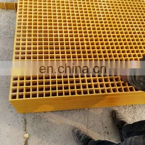 Fibreglass Walkway Plastic Flooring Sheet Car Wash Drain Grating thumbnail-5