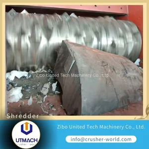 Wire Cable Shredding Machine, Single Shaft Shredder Supplier thumbnail-2