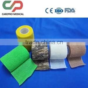 Non-woven Cohesive Bandages With Latex and Latex-free Light Adhesive ,CE ISO FDA thumbnail-1