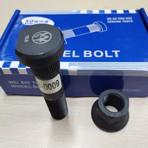 WST213-0009 118mm M22*1.5*107*10.9 3101-00253 3104-00558 Wheel Hub Bolt Use for Kinglong Higer Zhongtongbus Parts thumbnail-2