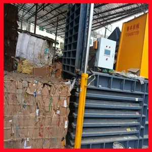 Waste Paper Compression Baling Press Vertical Hydraulic Baling Press thumbnail-1