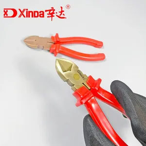 Xinda Non Sparking Tools Diagonal Cutting Pliers Copper Alloy Explosion Proof Tools Manufacturer thumbnail-1