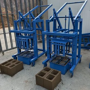 Cement Brick Making Machine Semi-automatic Clay Brick Making Machine Hollow Brick Making Machine thumbnail-2