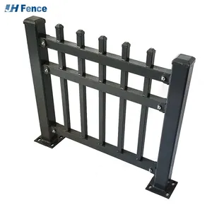 Decorative Custom Luxury Modern Durable Eco-Friendly Rodent Proof Powder Coated Iron Wrought Iron Gate for Villa Home Front thumbnail-6
