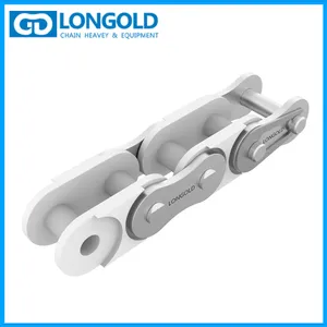 LONGOLD Plastic Combined Chain, Low Noise & Corrosion Resistant, Conveyor Chain for Medical Product Production thumbnail-1