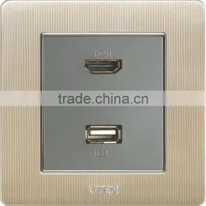 USB+HDMI Socket, USB Socket thumbnail-1