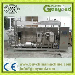 Factory Genyond Plate & Tube Automatic Pasteurization Machine Pasteurizer Equipment for Egg Liquid, Milk, Dairy, Juice, Drinks thumbnail-6