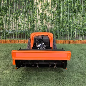 Vigorun MTSK800 Big Power Engine Robot Grass Cutter Cutting Width 80cm Remote Control Crawler Lawn Mower Flail Mower thumbnail-1