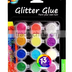ARTOYS 12*5ml Colorful Glitter Glue thumbnail-1