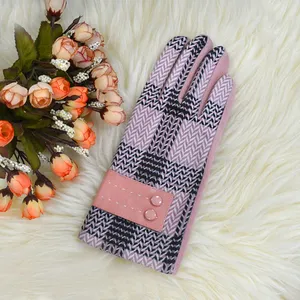 Women Fashion Lamb Suede Gloves Finger Touch Gloves thumbnail-5