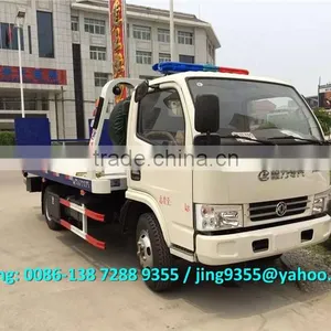 2016 New Euro IV Mini China Tow Truck, 4200*2300 mm Platform Tow Trucks Sale in Chile thumbnail-3