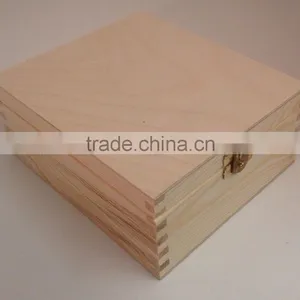 Beautiful Pine Wooden 4 Compartment Box Trinkets Jewellery Makeup Box thumbnail-3