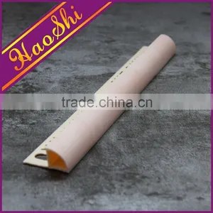 China First PVC Manufacturer Direct Competitive Price Round Edge Plastic Tile Edge Trim thumbnail-2