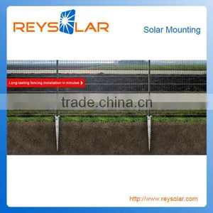 Aluminum Solar Screw Ground Mounting Bracket thumbnail-4