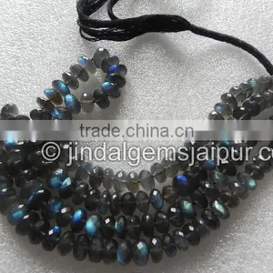 Wholesale Fine Quality Labradorite Far Faceted Roundelle Beads thumbnail-1