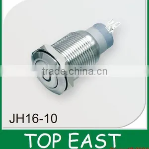 CE ROHS New Car Boat Red 12V LED Start Button Metal Switch 16mm Push ON/OFF Cheaper Price thumbnail-1