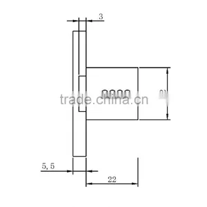 Drawer Lock - CP thumbnail-2