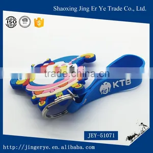 Colourful Cartoon Cute PVC Keychain thumbnail-5
