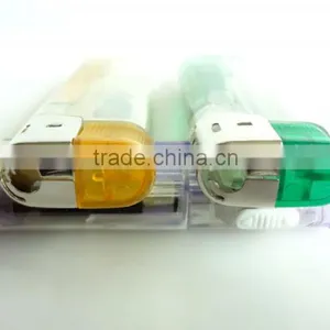 Five Colors Cheap Electric Lighter Torch Lighters Wholesale Led Lighter thumbnail-4