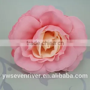 The Simulation Edge Rose 7 cm Flower Heads Artificial Silk Cloth DIY Wedding Flowers Direct Selling Small Wholesale thumbnail-4