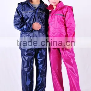 China Reflective Safety Bike Raincoat thumbnail-1