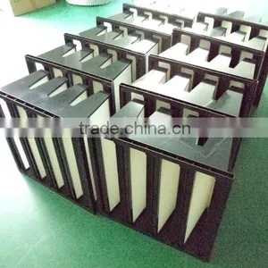 Plastic Frame V Bank Medium Filter thumbnail-1