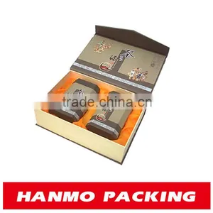 Custom Made&design Cover Hinging Box for Tea Bottle Wholesale thumbnail-1