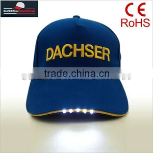 Customized High Quality LED Snapback Caps thumbnail-3