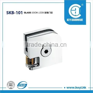 High Quality Zinc Alloy Glass Door Lock ,glass Cabinet Door Bottom Pivot Hinges thumbnail-1