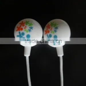 Hot Sale Custom Logo Promtional In-ear Earphone With Packing thumbnail-2