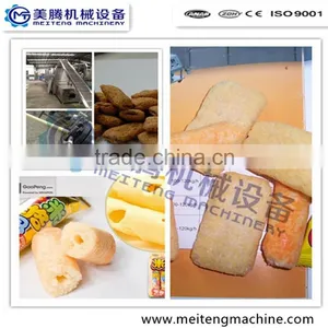 Chinese Shandong Twin Screw Extruded Snack Food Processing Line thumbnail-4