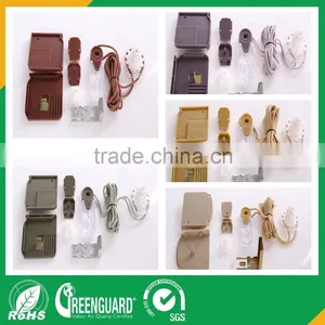 Kingo Frosted Surface Length 1m Curtain Aluminium Alloy Track Top Cover and Bottom Curtain Rails thumbnail-1