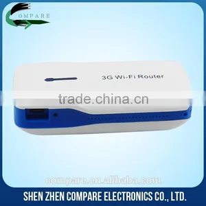 150Mbps Portable 3G Wireless Router Power Bank thumbnail-1