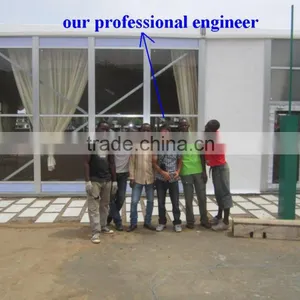 20m Width Big Tent With All Temper Glass Walls for VIP thumbnail-4