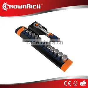 15PCS 1/4 Easy Use Socket Set With Hang Tag thumbnail-1