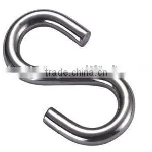 Factory Price Stainless Steel AISI 316 304 Hot Sale Various Metal S Shaped Closing Hanger Hooks thumbnail-4