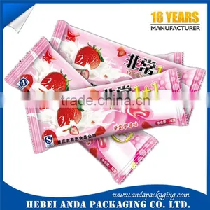 Printed Plastic Bag Roll Plastic Wrapping Film for Ice Cream/ice Lolly/popsicle Packaging Material thumbnail-4