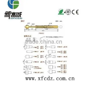 Spring Wire Phosphor Bronze Spring Loaded Test Probe Pins,Series Precision Test Pin PCB Test Probe Pin thumbnail-3