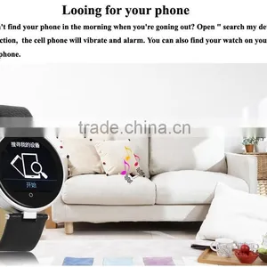 Best Price 2016! Check Heart Rate SmartWatch1.22'' Round Touch Screen Support IOS and Android OS (Bluetooth 4.0)-- BB-61 thumbnail-4