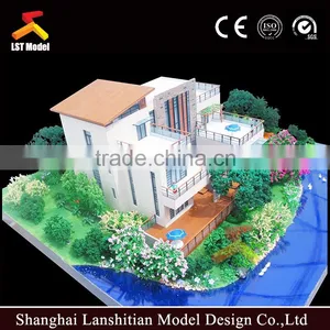 Villa House Scale Model for Exhibition and Showing thumbnail-6