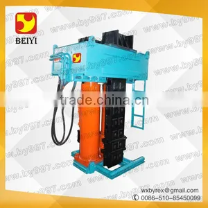 Mini Highway Hydraulic Pile Driver and Pile Extractor for Guardrail thumbnail-1