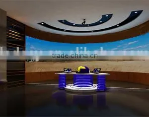 High Quality SMD LED Trip Indoor Curved Flexible Led Display/P7.62mm Led tv Background thumbnail-1