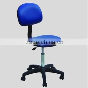 Type Options Esd &cleanroom PVC/PU Leather Esd Chair With Rollers thumbnail-2