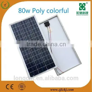 80w Solar Panel Poly Colorful Solar Panel 80w Hot Sell Directly From Factory thumbnail-3