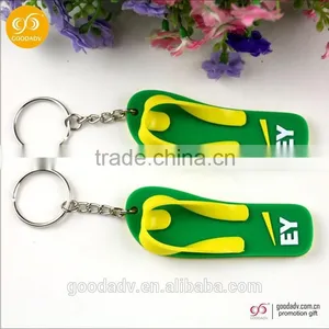 Manufacturer Wholesale Customized Cheap Soft Rubber Keyring Quality Choice thumbnail-1
