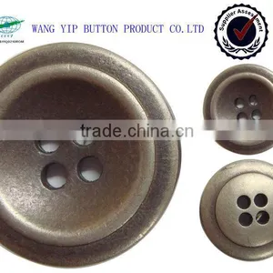 22mm Popular Metal Coat Sewing Buttons With 4 Holes thumbnail-1