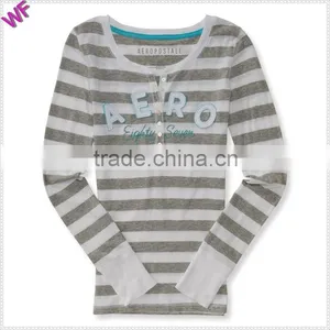 Striped Long Sleeve Clothing Factories in China Manufacturers China thumbnail-2