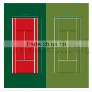 High Wearing Resistance Tennis Court Sports Floor thumbnail-6
